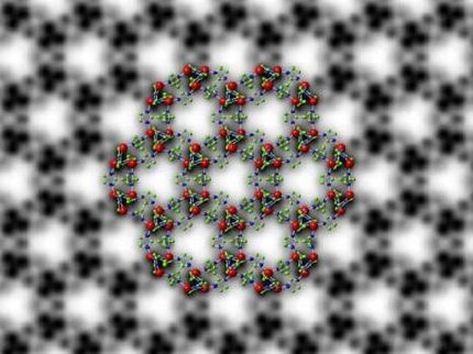 High-sensitivity cameras reveal the atomic structure of metal-organic frameworks