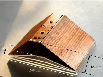 First underwater carpet cloak realized, with metamaterial