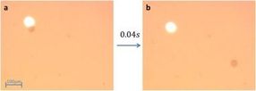 Tiny bubbles provide tremendous propulsion in new microparticles