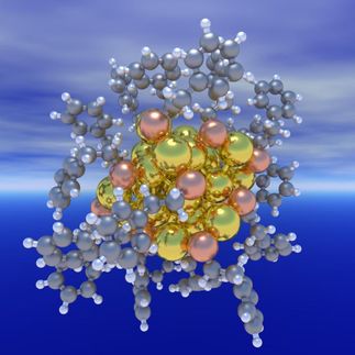 How do you build a metal nanoparticle?
