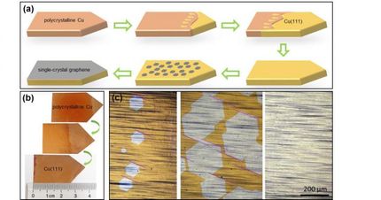 Large single-crystal graphene is possible!