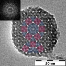Engineering team images tiny quasicrystals as they form