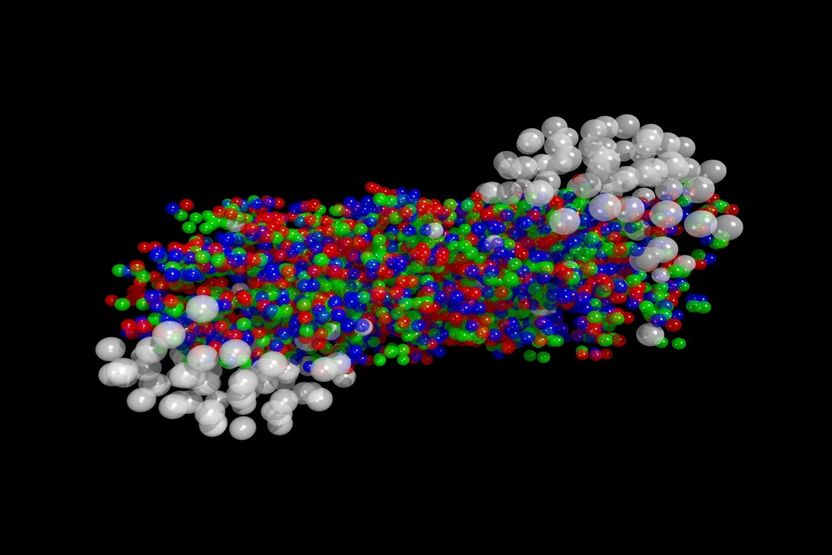 The most exotic fluid has an unexpectedly low viscosity