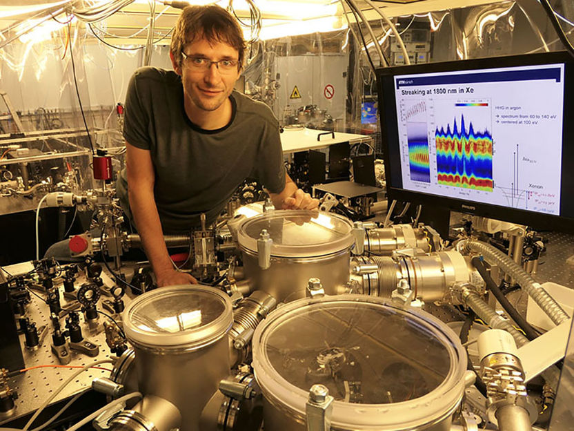 The world's shortest laser pulse - Observe the movement of electrons during chemical reactions in slow motion