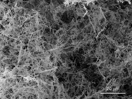 New, simplified technique makes light metallic nanofoam
