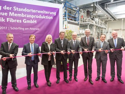 Evonik eröffnet neue Membranproduktion in Österreich