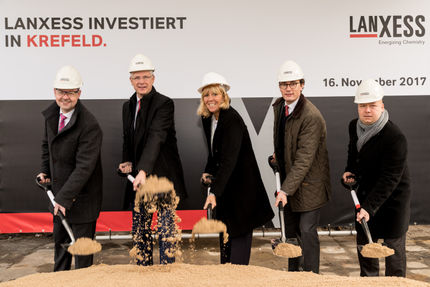 LANXESS baut Produktionsstandort in Krefeld-Uerdingen weiter aus