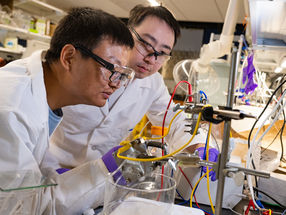 Double-layered catalyst generates more hydrogen