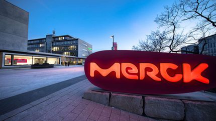 Vista exterior de la sede del Grupo Merck en Darmstadt, Alemania