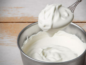 Is the future of whipped cream fat-free and made of bacteria and beer waste?