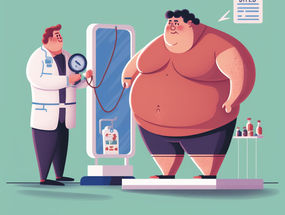Why are overweight people more susceptible to illness?