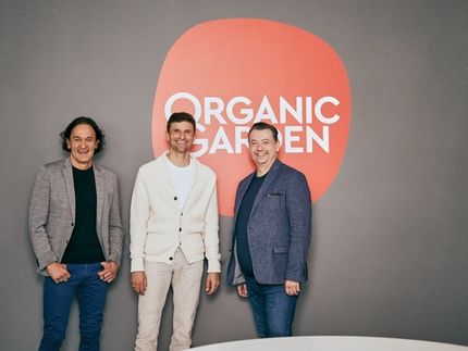 Thomas Müller (Mitte) investiert in das Food-Tech Start-up Organic Garden rund um CEO Martin Wild (links) und Mitgründer Martin Seitle (rechts).