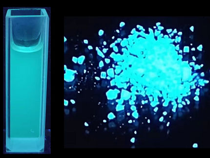 Fluoreszierende blaue Cumarine in einer Heilpflanze könnten uns helfen, in das Innere von Zellen zu sehen
