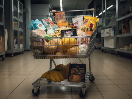 Lebensmittel statt Vergnügen