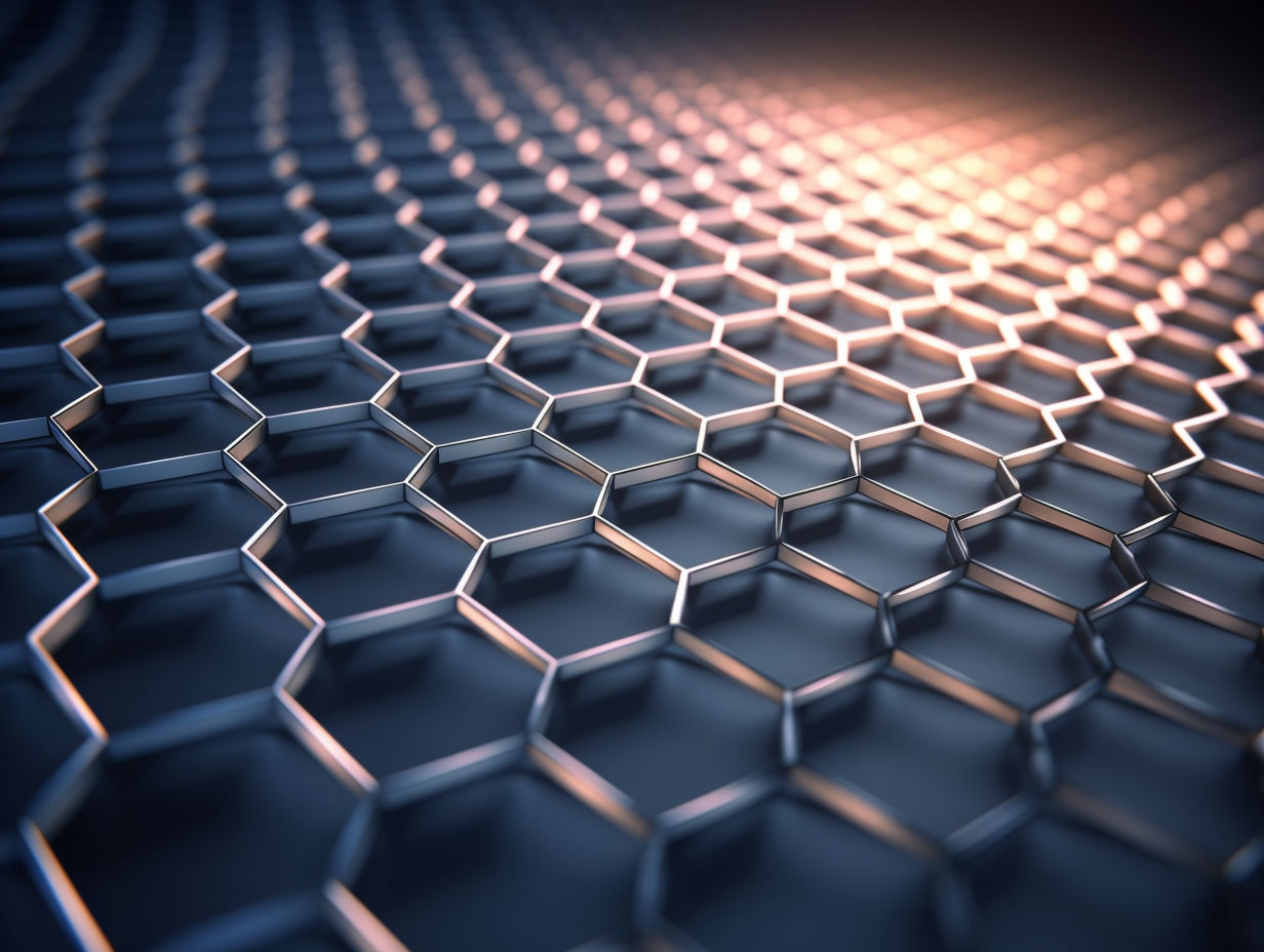 Graphene atom nanostructure loopable ani... | Stock Video | Pond5