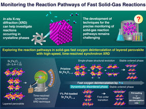 Una técnica avanzada de rayos X desvela vías rápidas de reacción química sólido-gas
