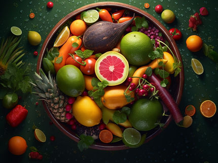 Les aliments colorés améliorent la vision des athlètes