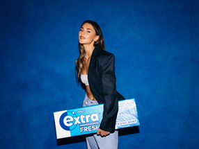 Stefanie Giesinger is the new brand ambassador for EXTRA chewing gum