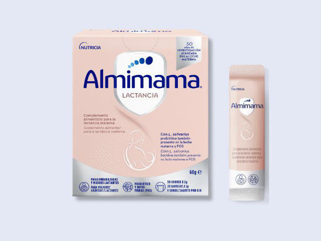 Almimama – complemento alimenticio que favorece la lactancia materna –  probiótico para lactancia – 30 sobres x 2 g. Total 60 g : : Bebé