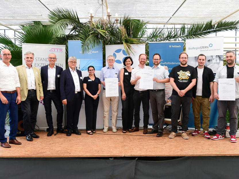 Aussichtsreiche Ideen für Umweltschutz und Medizintechnik - Preisverleihung des Science2Start Wettbewerbs 2023