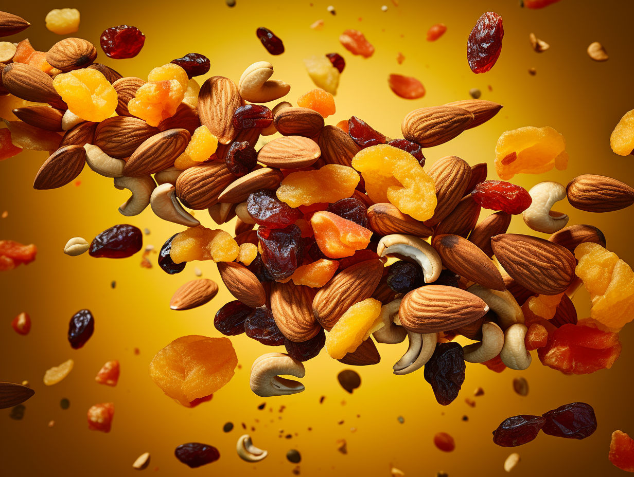 dry fruits background