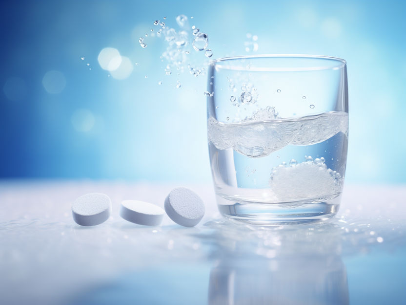 Co-Kristall macht ASS besser wasserlöslich und damit schneller wirksam - Davon könnten Patientinnen und Patienten mit Verdacht auf Herzinfarkt profitieren