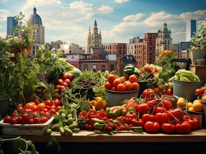 Vitamine vom Dach - »Statt das Gemüse und Obst zu Tausenden Tonnen über die Autobahnen zu transportieren, wollen wir die Gewächshäuser zu den Verbrauchern bringen«