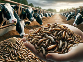 Larvas en lugar de soja: ¿insectos como sustituto de la alimentación del ganado?