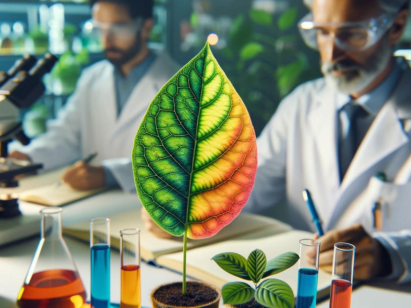 Plantas transformadas en detectores de sustancias químicas peligrosas - Los científicos logran que las plantas hablen en color