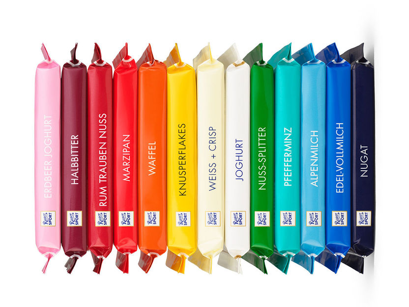 Bunte Quadrate für Metzingen - Ritter Sport eröffnet Pop Up Store