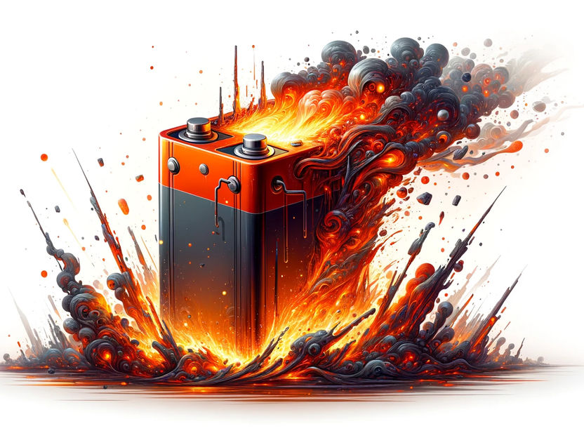 Brandverhalten von Bauteilen, Baustoffen und Batterien umweltverträglich prüfen