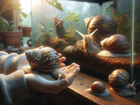Giant snails as pets can be dangerous