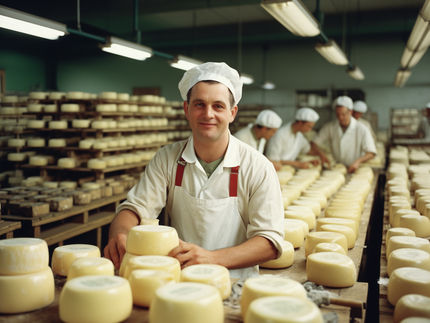 Mehr Lohn in ostdeutschen Molkereien und Käsereien