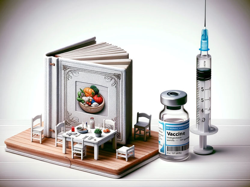 "Chérie, j'ai rétréci le livre de cuisine" - Nouvelle approche du développement de vaccins - Le développement de vaccins vise à protéger le plus grand nombre de personnes possible contre les infections