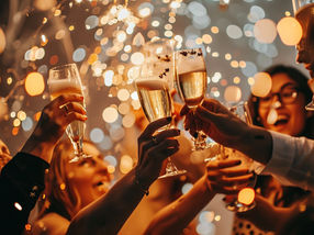 New Year's resolutions: Germans toast to more time with friends and family