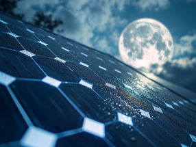 Polvo lunar para energía solar