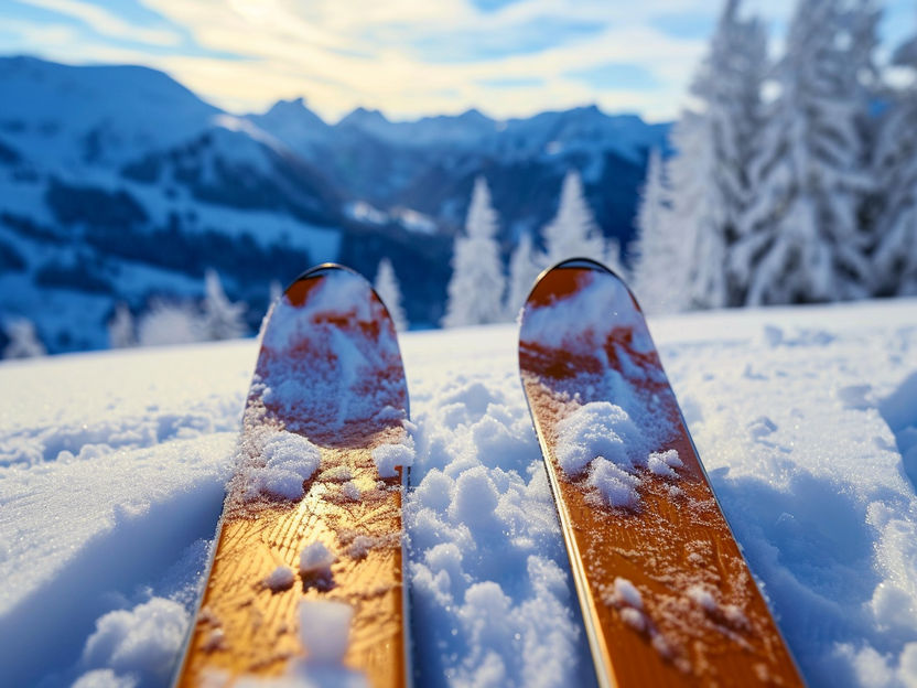 Fluorverbot in Ski-Wachs - Skier mit funktionalen Oberflächen als Alternative