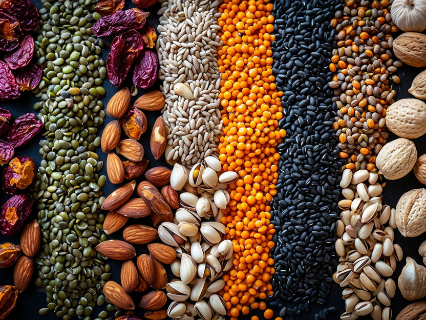 AI-driven nutritional assessment of seed mixtures enhances sustainable farming practices