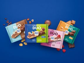 A new definition of variety: Ritter Sport Duo - four bars with two flavors each
