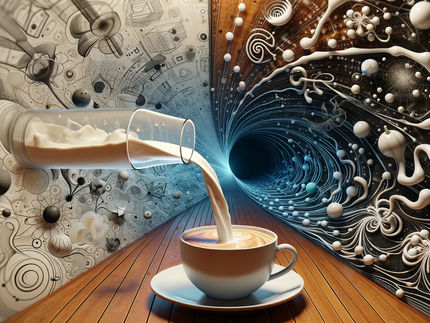 Lo que el café con nata puede enseñarnos sobre física cuántica