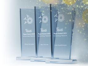 ibidi benennt Gewinner des Forschungspreises „ibidi Paper Award 2023“