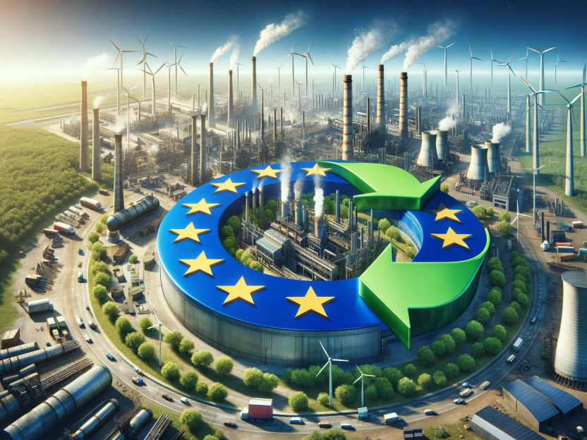 Aus Industriegebieten werden Industrie-Hubs der Circular Economy - Die Europäische Union will die erste digital geführte, klimaneutrale und nachhaltige Kreislaufwirtschaft sein