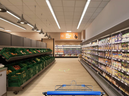 Shopping-Studie im virtuellen Supermarkt