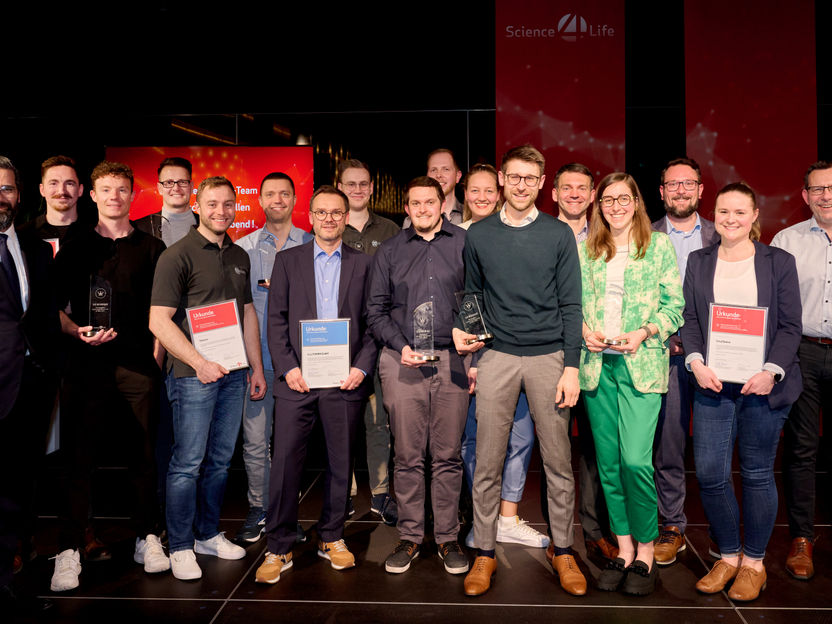 Pioniere aus den Bereichen Life Science und Chemie - Science4Life prämiert die besten Geschäftskonzepte