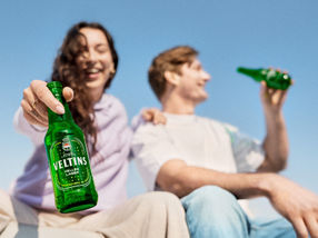 Brand DNA in a green bottle: Veltins Helles Lager creates full refreshment enjoyment