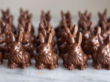 240 millions de lapins de Pâques en chocolat pour la joie et le plaisir à l'occasion des fêtes de Pâques de cette année