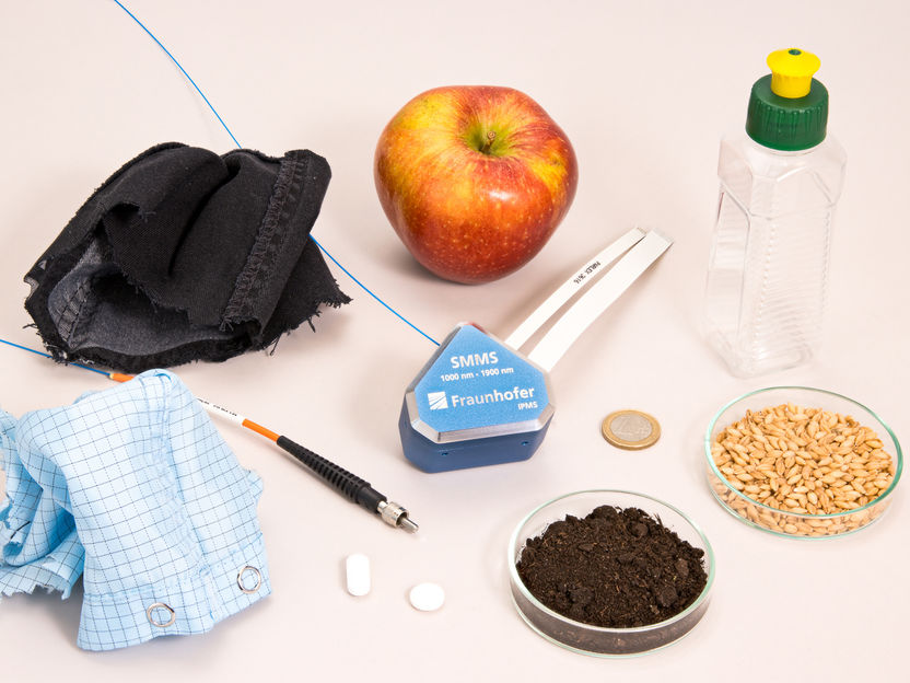 Non-destructive on-site analysis of organic substances using a small modular spectrometer platform - A compact and cost-effective alternative to expensive benchtop devices based on line sensors