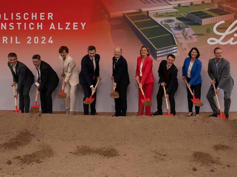Spatenstich für Hightech-Produktionsstandort von Lilly in Alzey - Eli Lilly and Company treibt seine 2,3-Milliarden-Euro-Investition in Rheinland-Pfalz mit Hochdruck voran