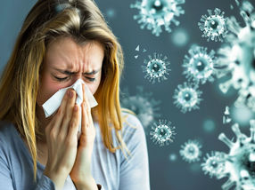 Antiviral nasal spray for common colds or more severe respiratory diseases