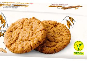 Now with a vegan recipe: Cereola oat cookies from De Beukelaer